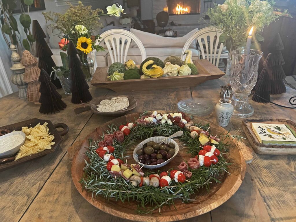 fabulous charcuterie edible wreath