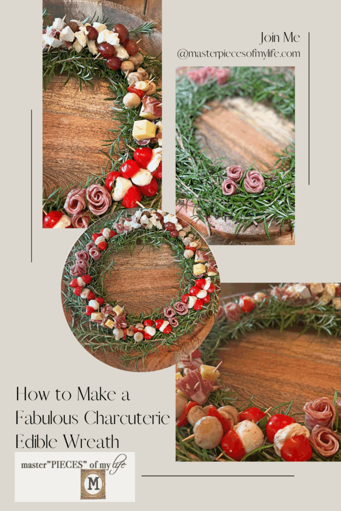 fabulous charcuterie edible wreath Pinterest