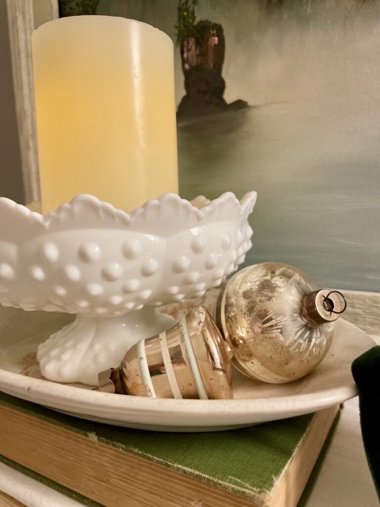 thrifting for Christmas Decor