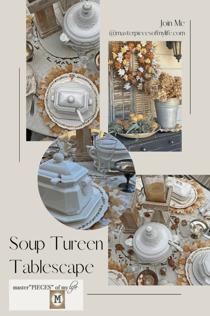 soup tureen table Pinterest