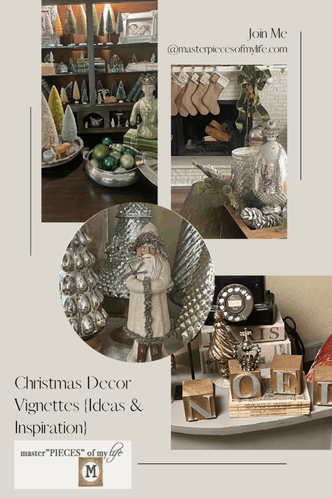 Christmas Decor Vignettes Pinterest