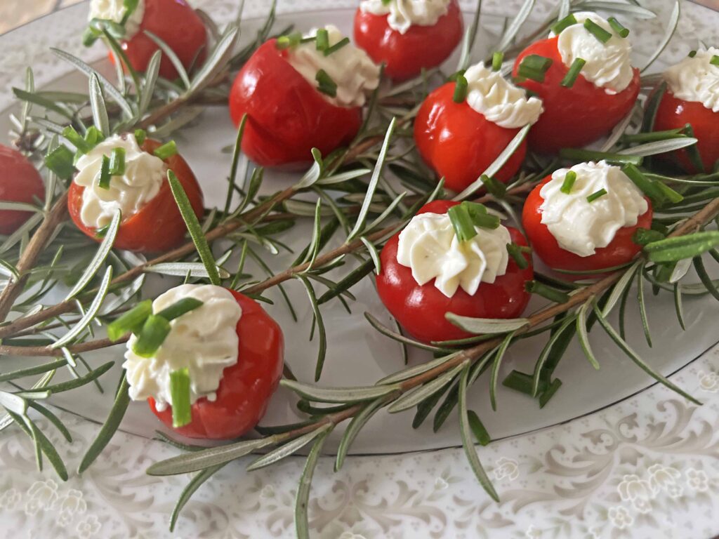 silky stuffed cherry peppers recipe