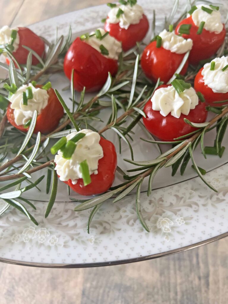 silky stuffed cherry peppers recipe