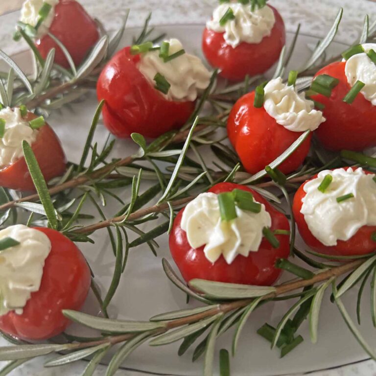 Silky Stuffed Cherry Peppers Recipe