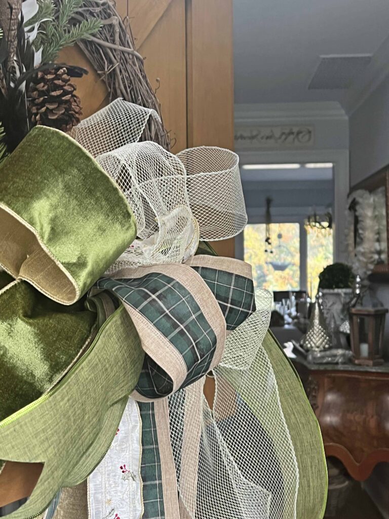 Christmas rustic wreath DIY