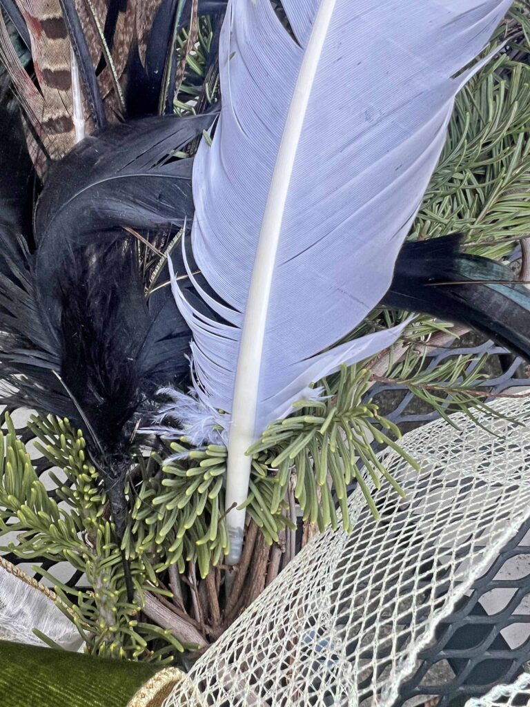 Christmas rustic wreath DIY