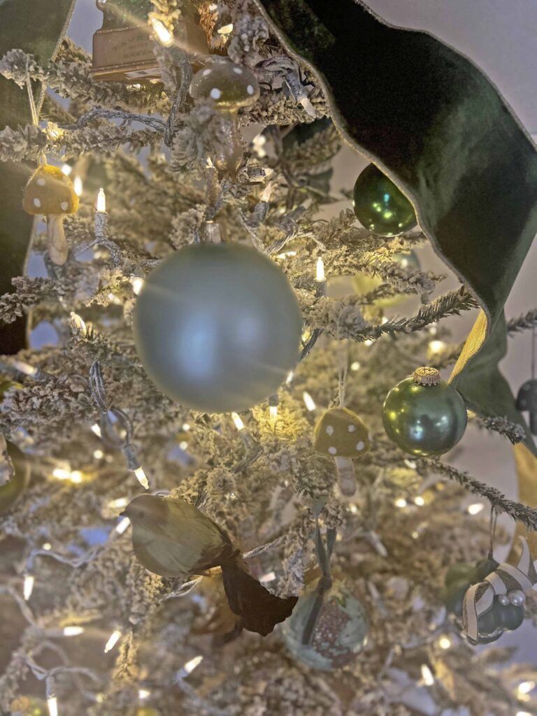 green themed Christmas Tree