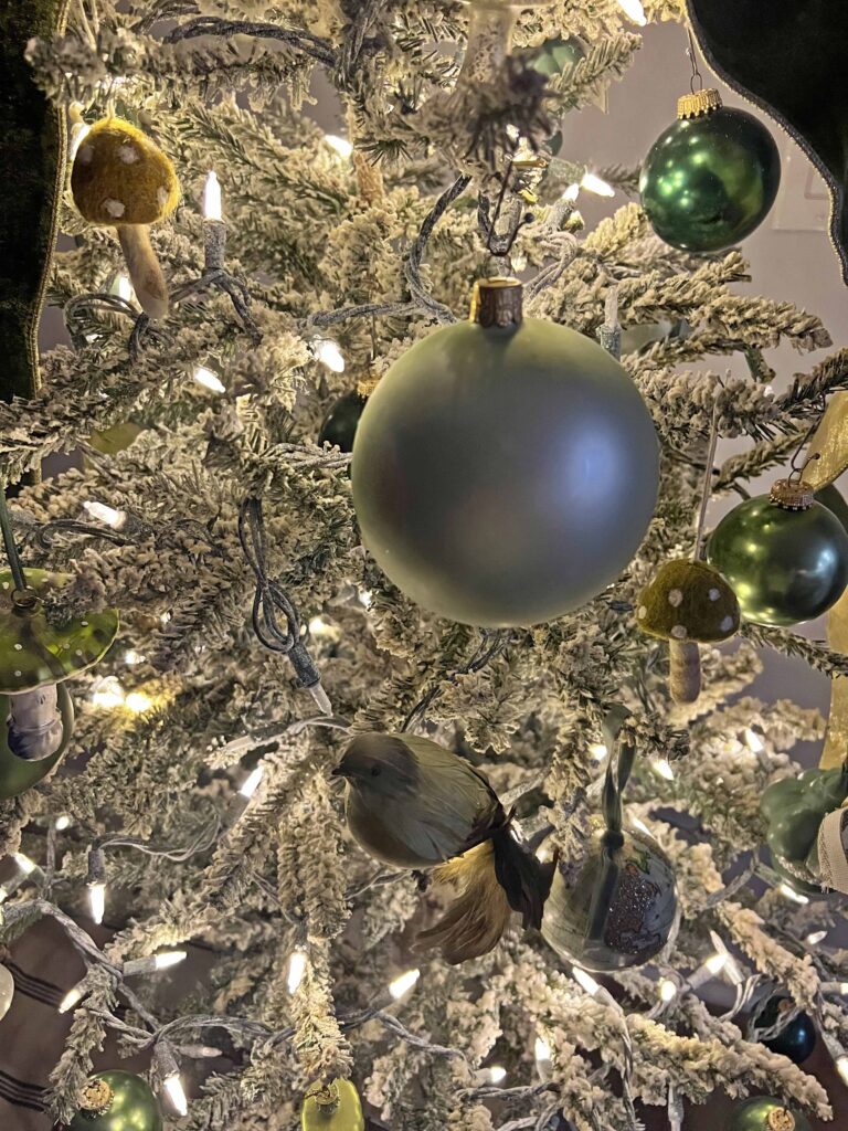 green themed Christmas Tree