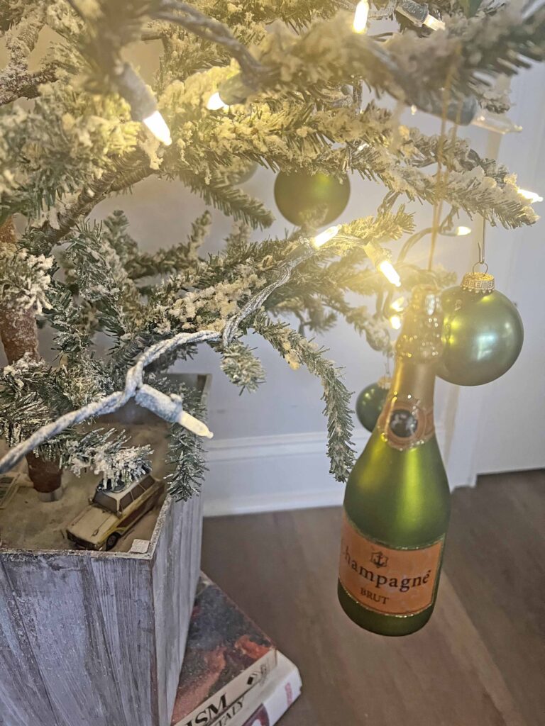 green themed Christmas Tree