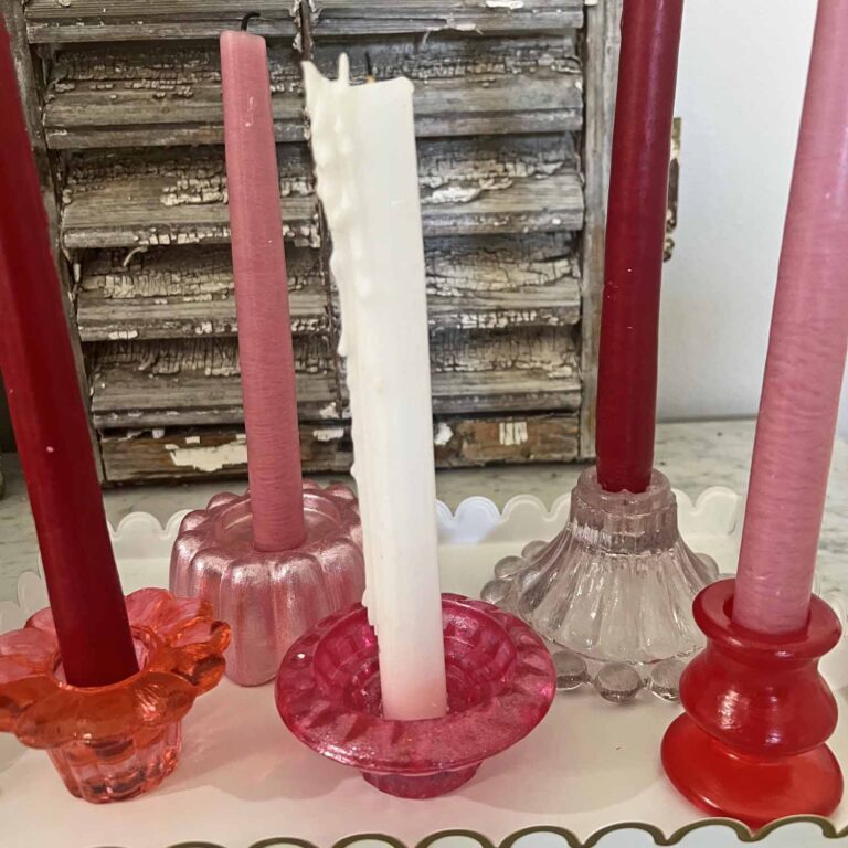 How to Stain Thrifted Glassware