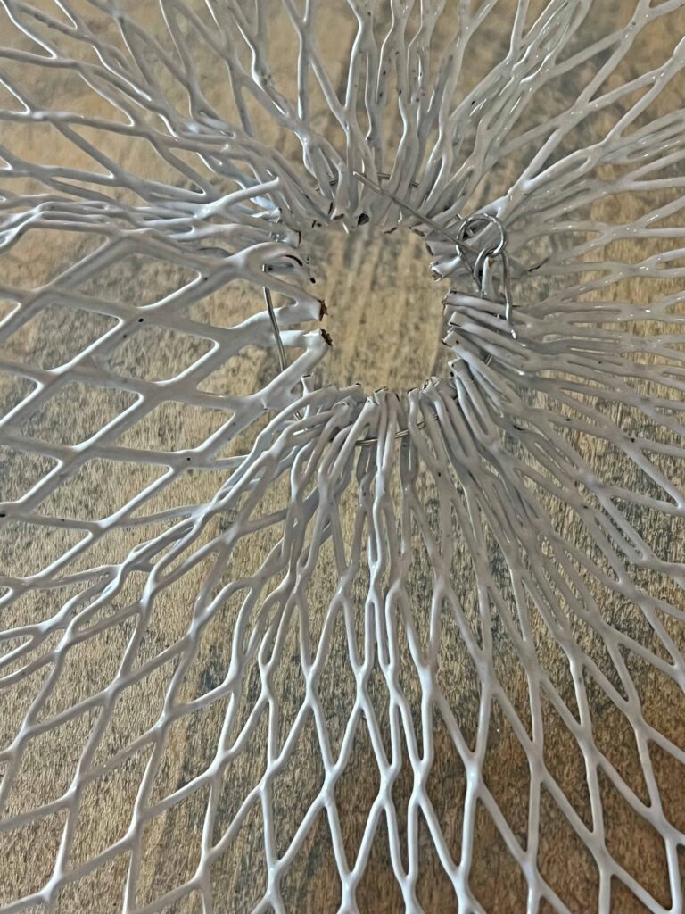 wire cloche DIY from DT garbage can