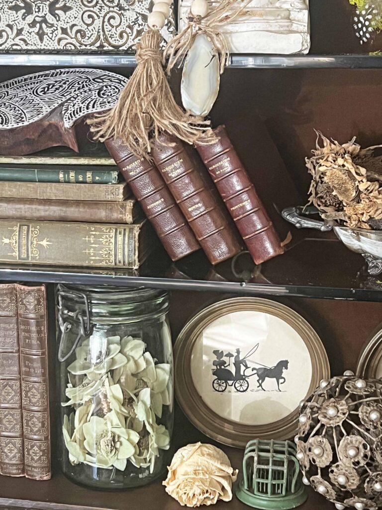 how to style a cabinet of curiosities