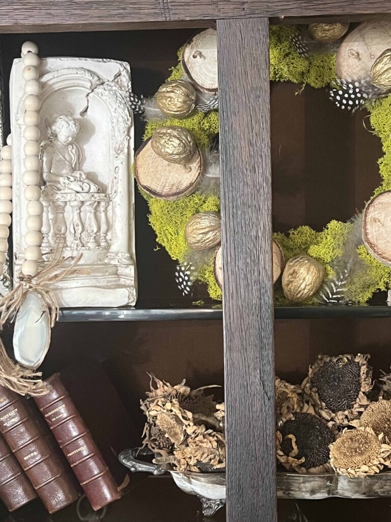 how to style a cabinet of curiosities