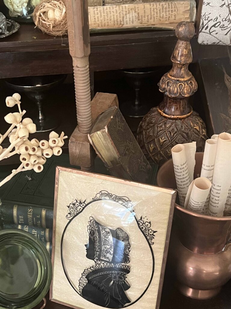 how to style a cabinet of curiosities