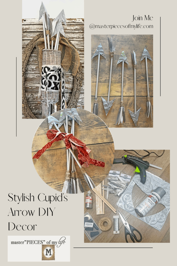 stylish cupid's arrow DIY Pinterest