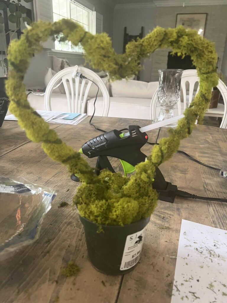 repurpose indoor plant trellis