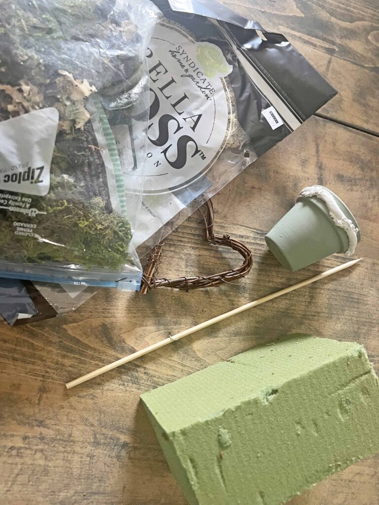 repurpose indoor plant trellis