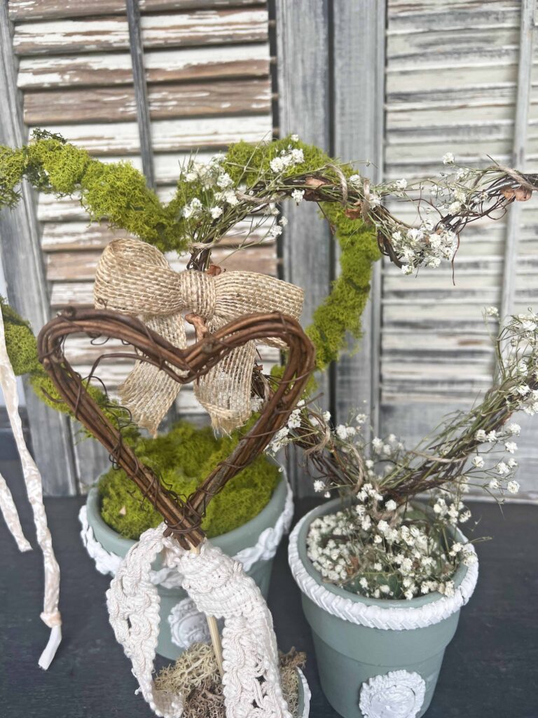 repurpose indoor plant trellis