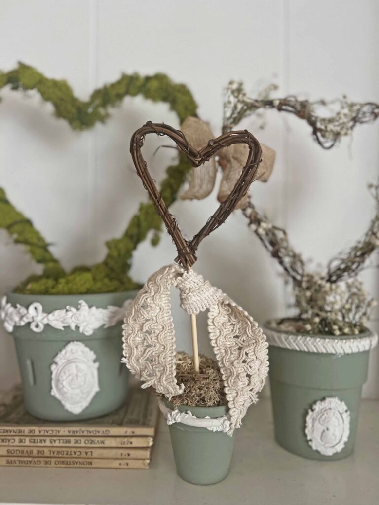 repurpose indoor plant trellis