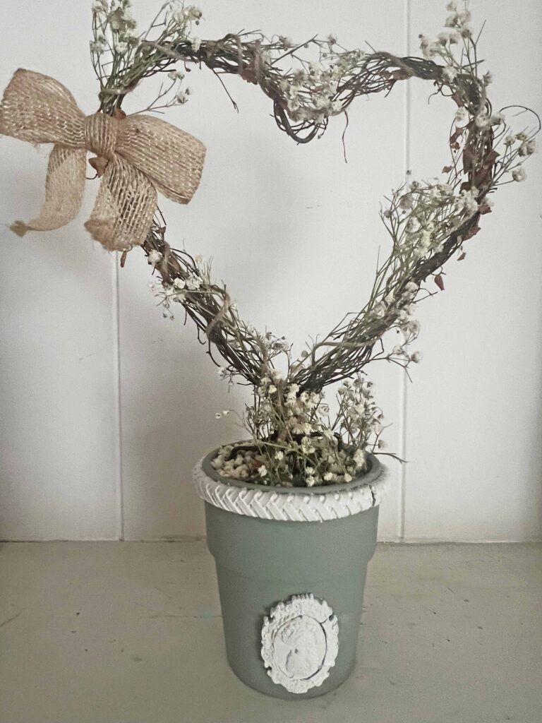 repurpose indoor plant trellis