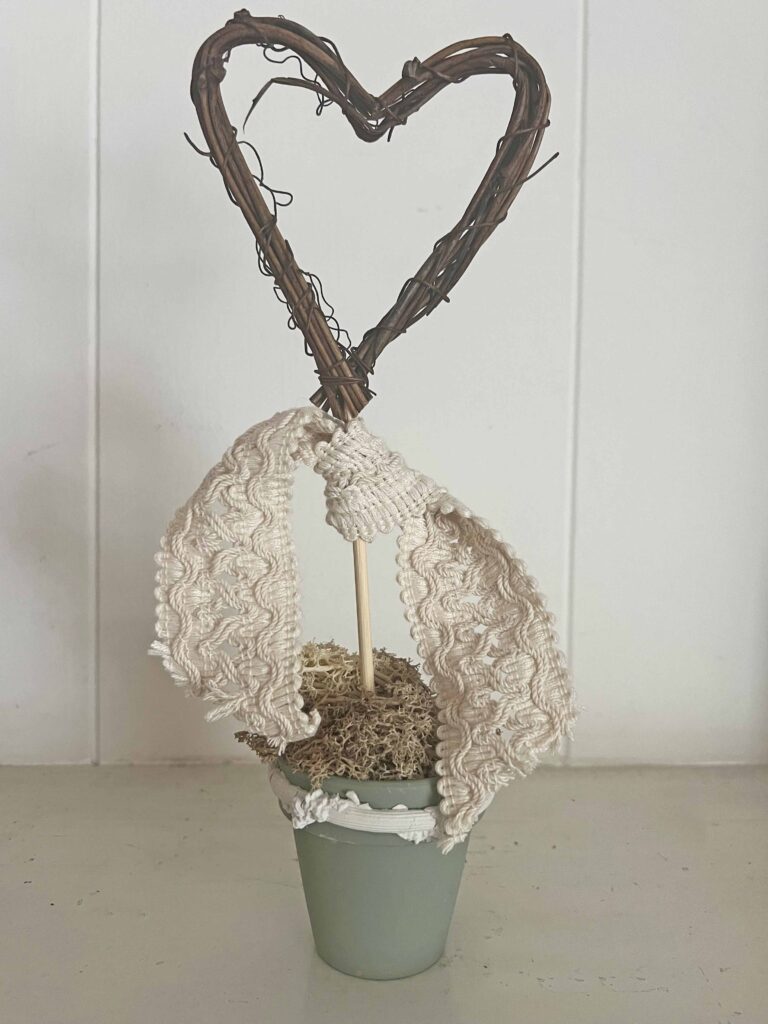 repurpose indoor plant trellis