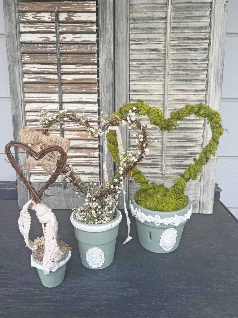 repurpose indoor plant trellis