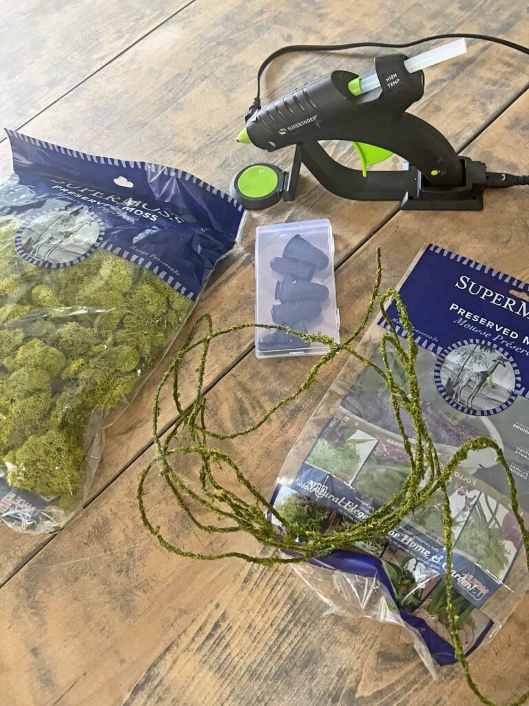 repurpose indoor plant trellis