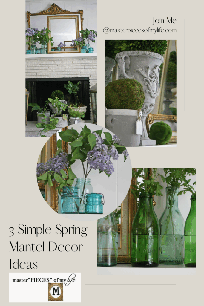 Spring Mantel Decor Ideas Pinterest