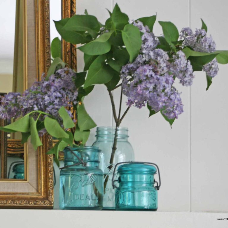 3 Simple Spring Mantel Decor Ideas
