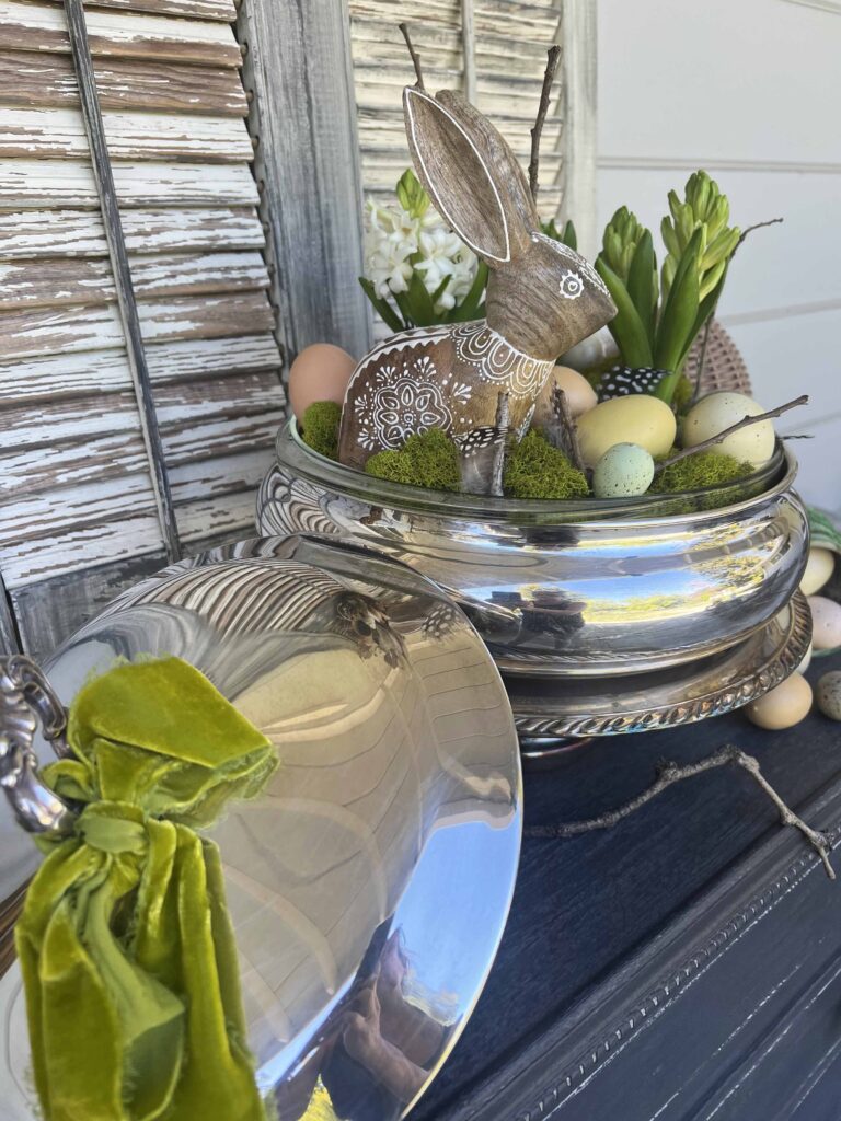 Easter Vintage Garden Container