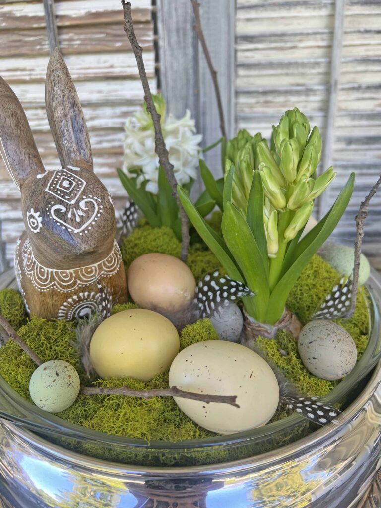 Easter Vintage Garden Container
