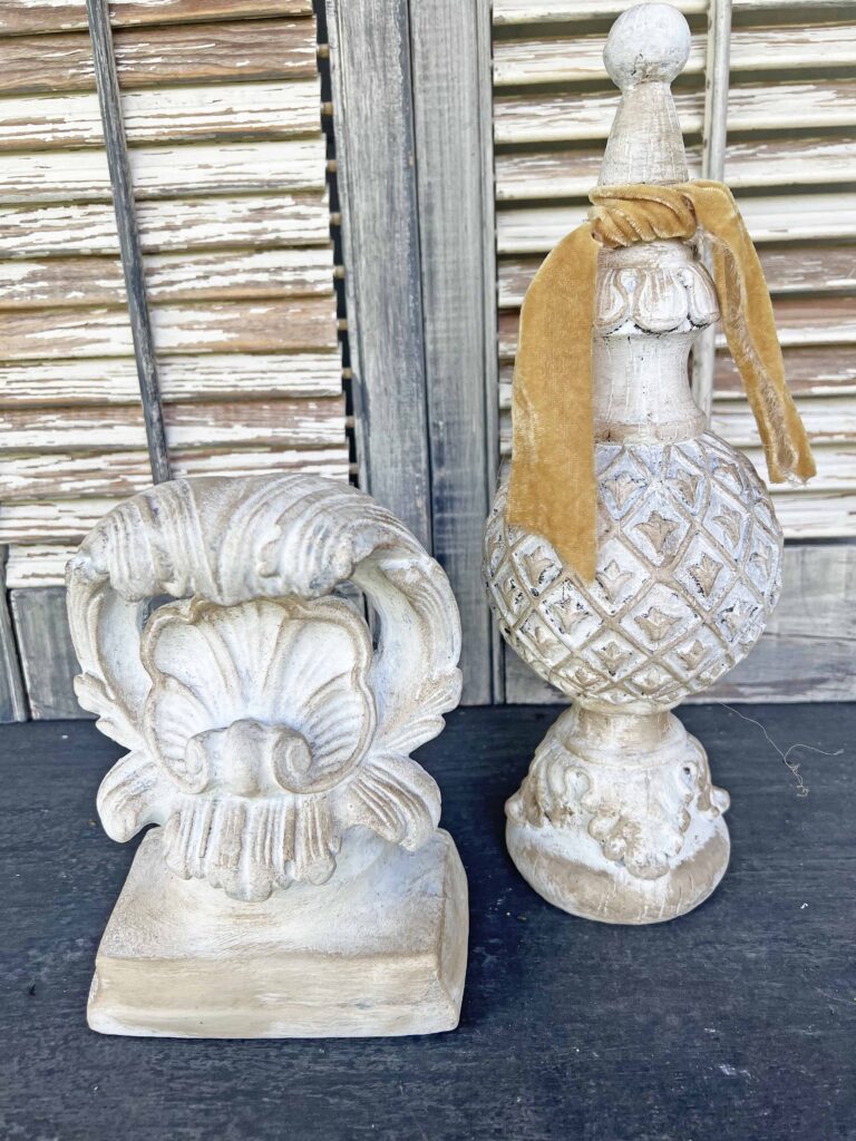 thrifted architectural decor accents