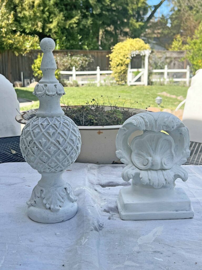 thrifted architectural decor accents