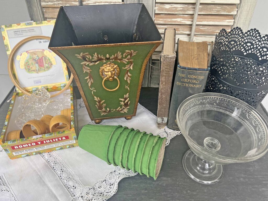 thrifting architectural decor accents