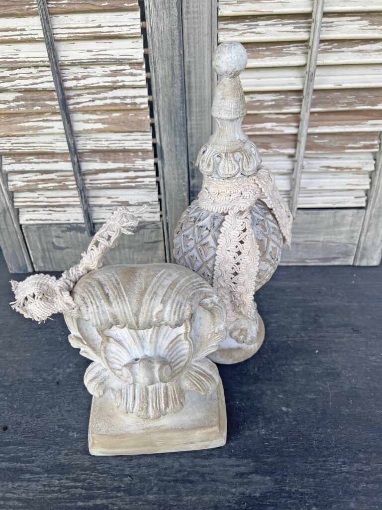 thrifted architectural decor accents