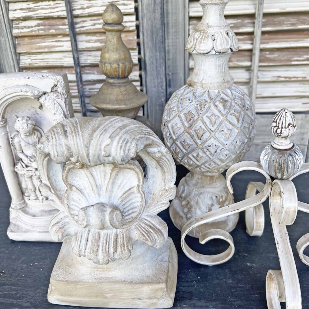 thrifted architectural decor accents