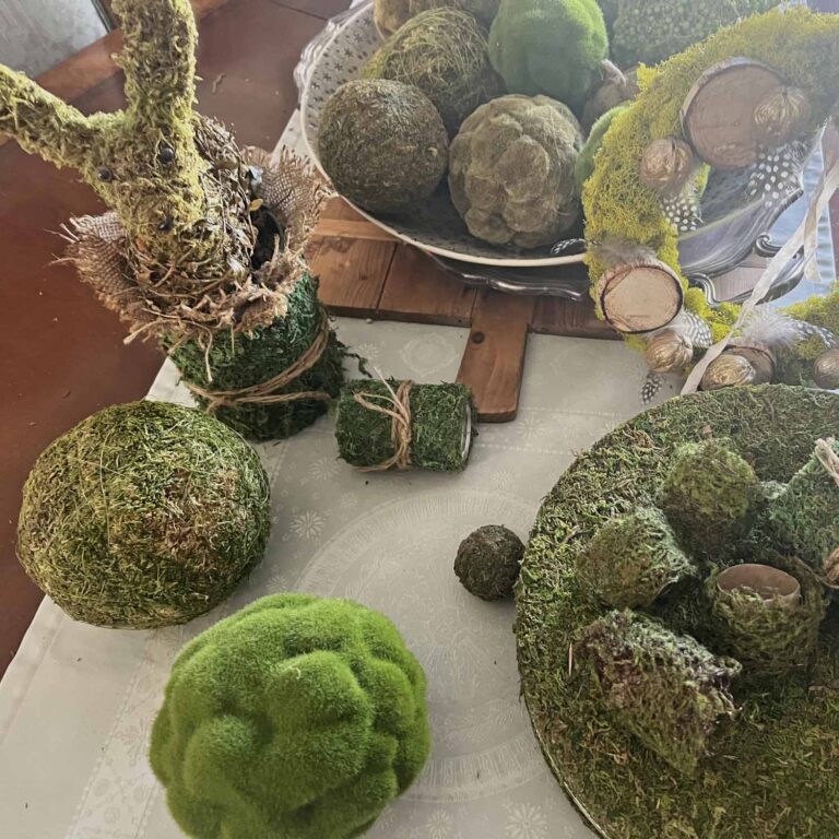 Ways to Use Moss in Spring & Easter Decor