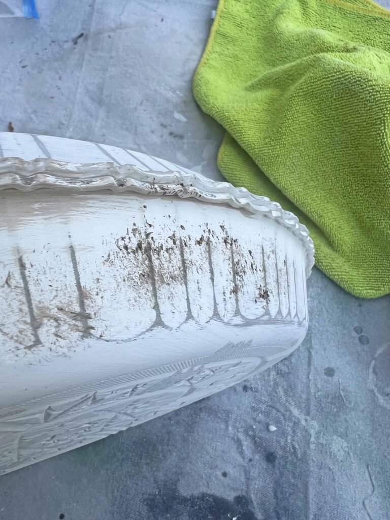 oversized Easter egg DIY decor from Dollar Tree trays