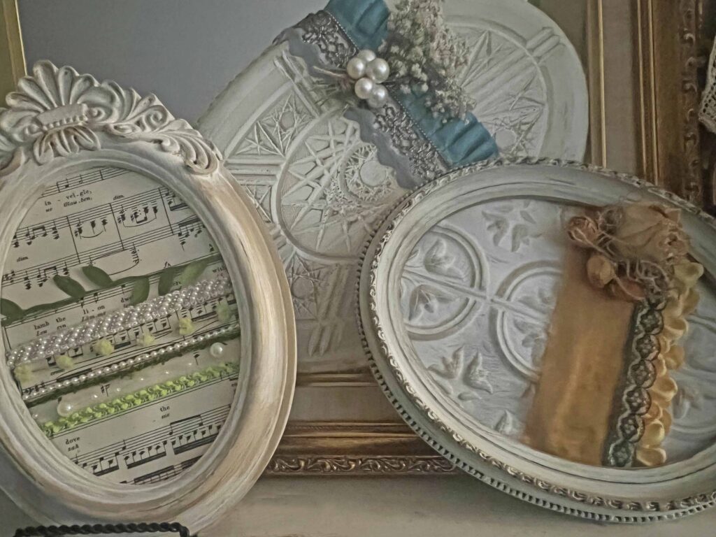 oversized Easter egg DIY decor from Dollar Tree trays