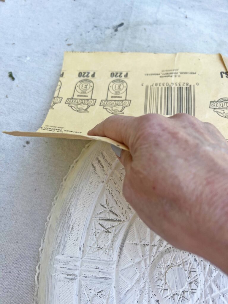 oversized Easter egg DIY decor from Dollar Tree trays