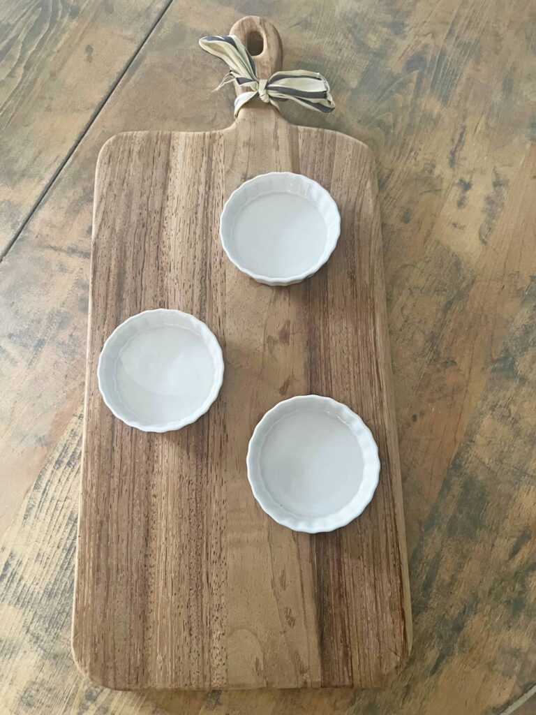 flower crudités appetizer platter