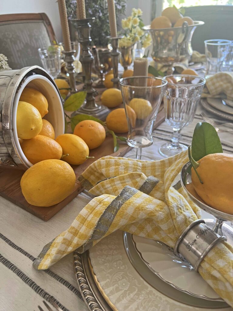 spring foraged table