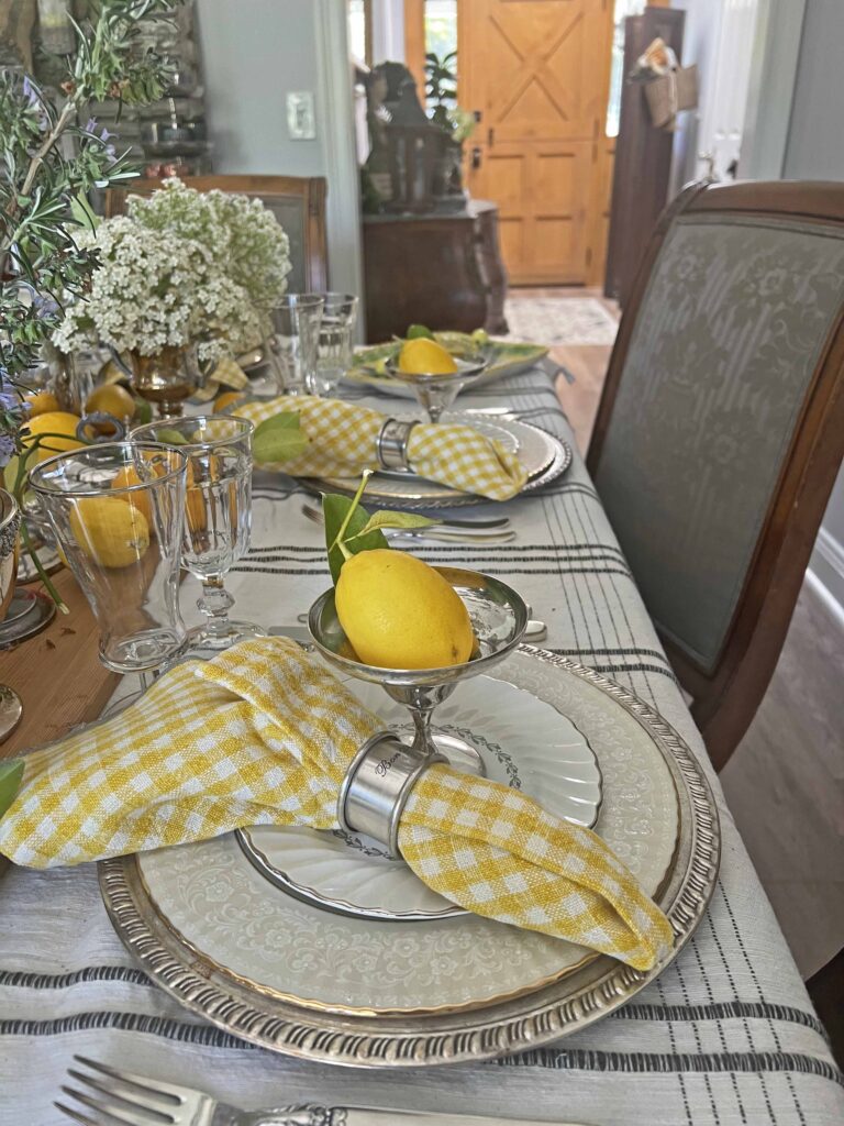 spring foraged table