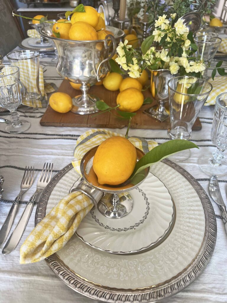 spring foraged table