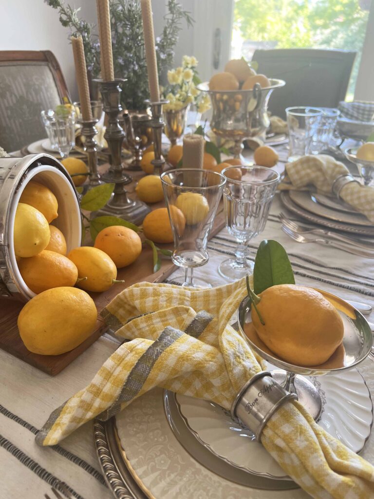 spring foraged table