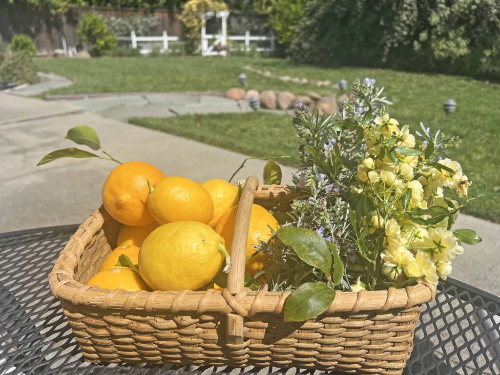 spring foraged table