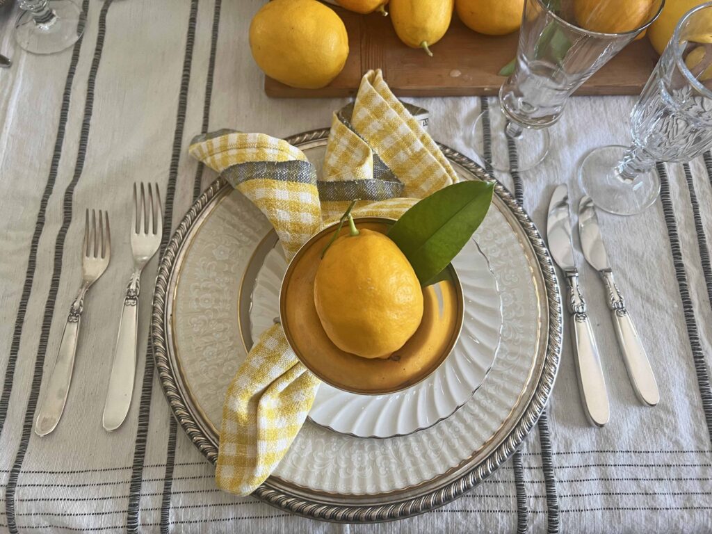 spring foraged table