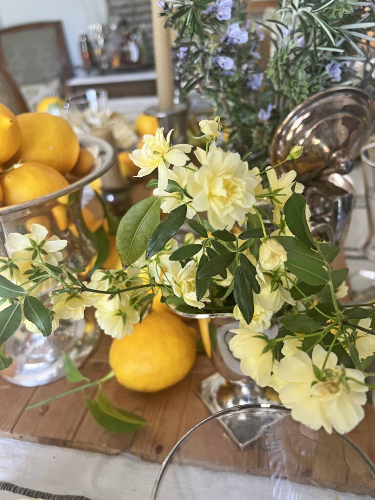 spring foraged table
