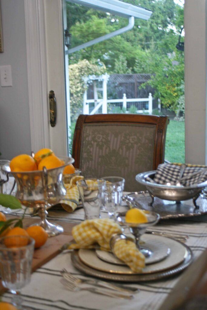 spring foraged table