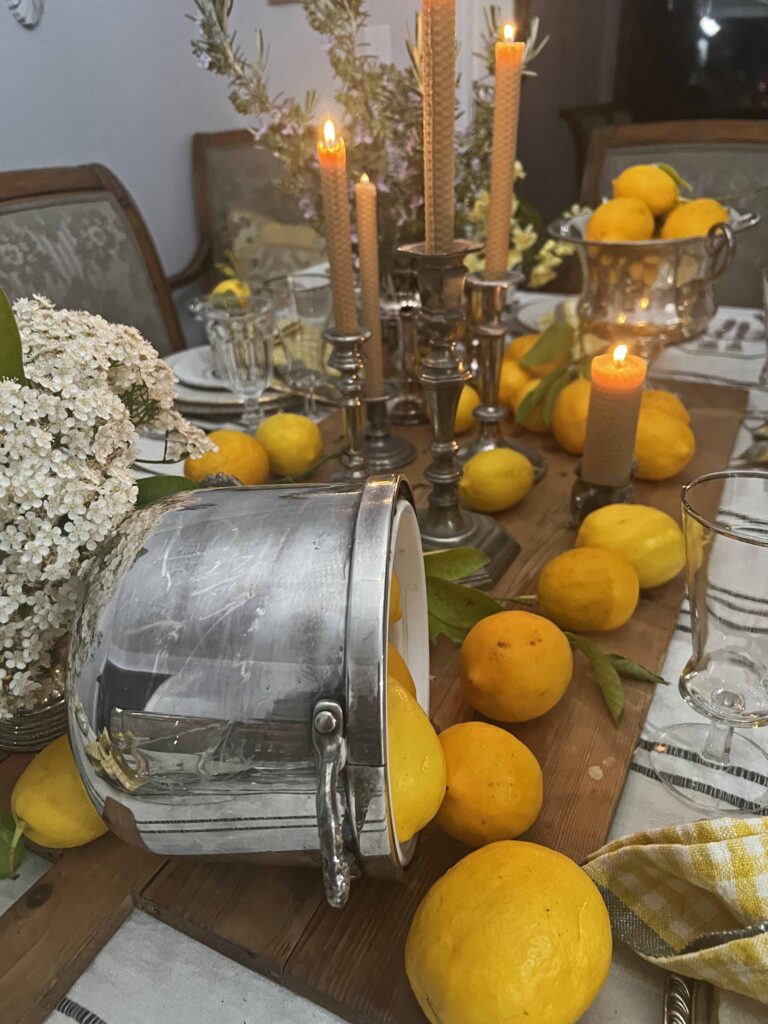 spring foraged table